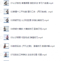 谭秋娟吉他弹唱入门课 零基础少儿零基础音乐才艺精品课