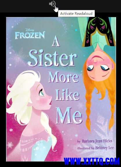 冰雪奇缘_A Sister More Like Me_姐妹的故事.epub