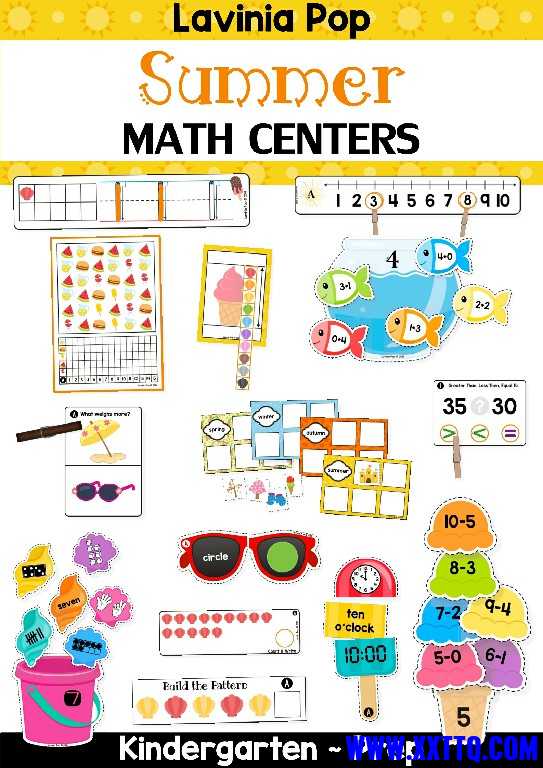101 - Summer Math Centers for Kindergarten_1~1.jpg
