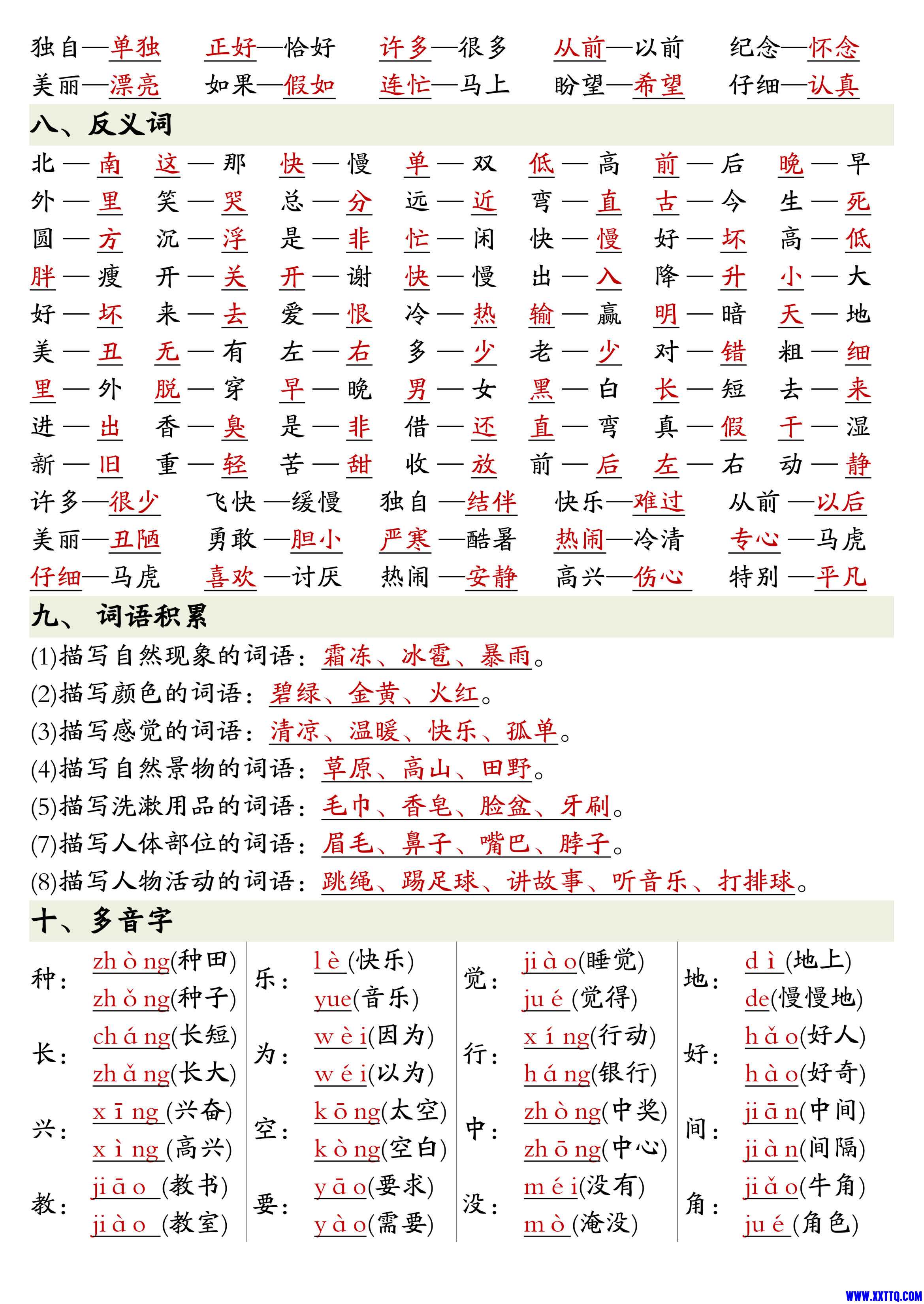 一（下）语文全册重点知识考点汇总_3.jpg