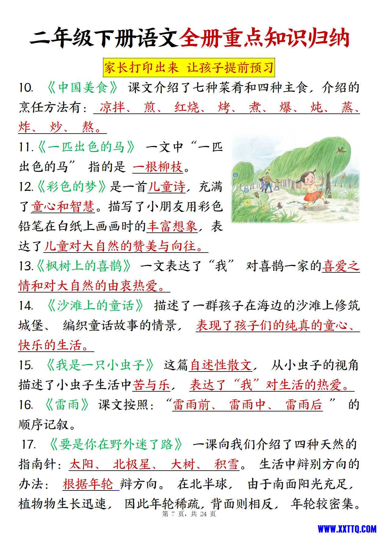 2439二下语文全册预习重点知识归纳（含练习24页）_4.jpg