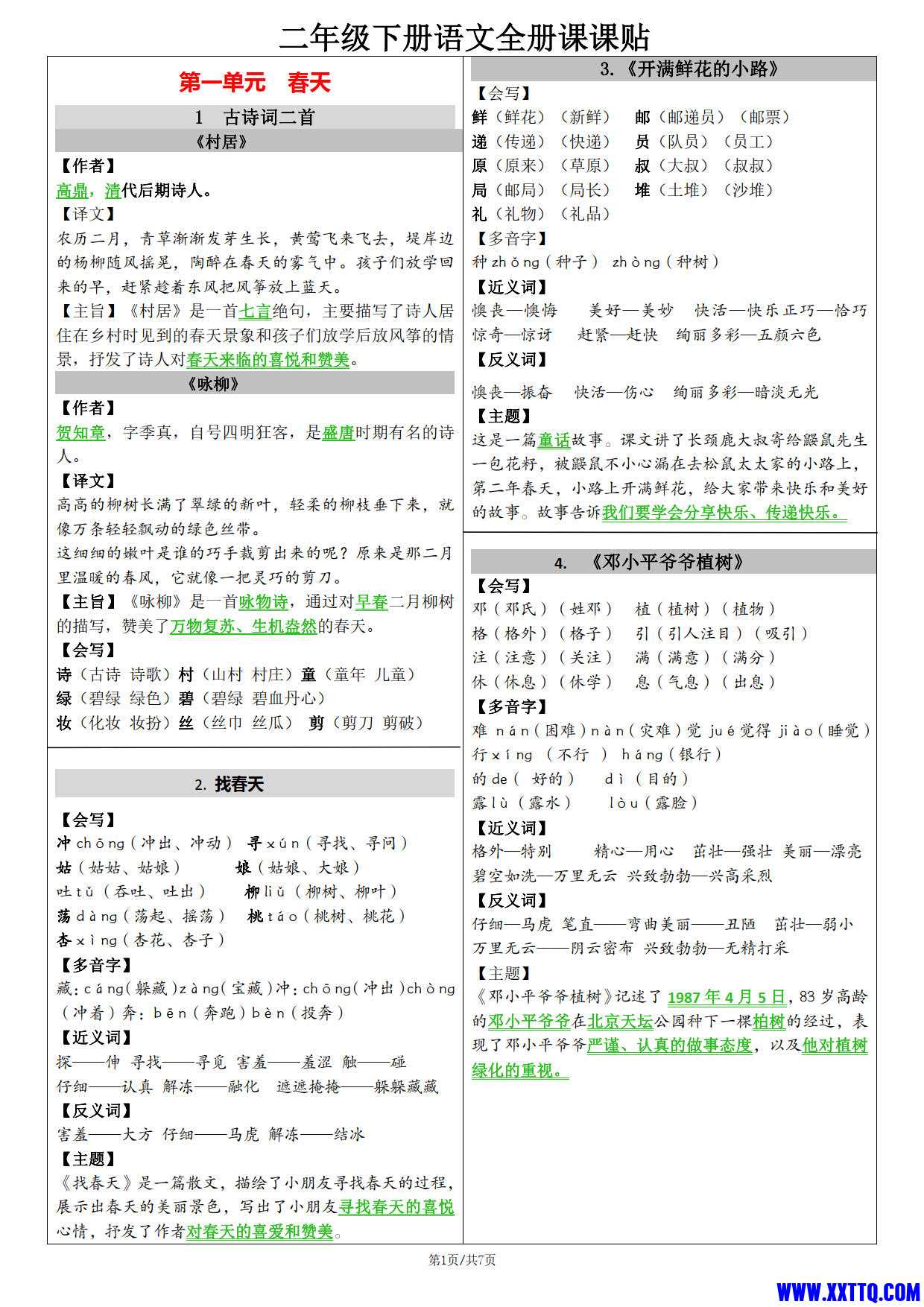 0201二下语文课课贴（每课重点）7页_1.jpg