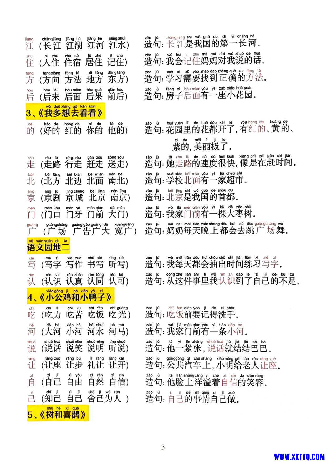 2025新一下语文同步生字拼音组词造句11页_2.jpg